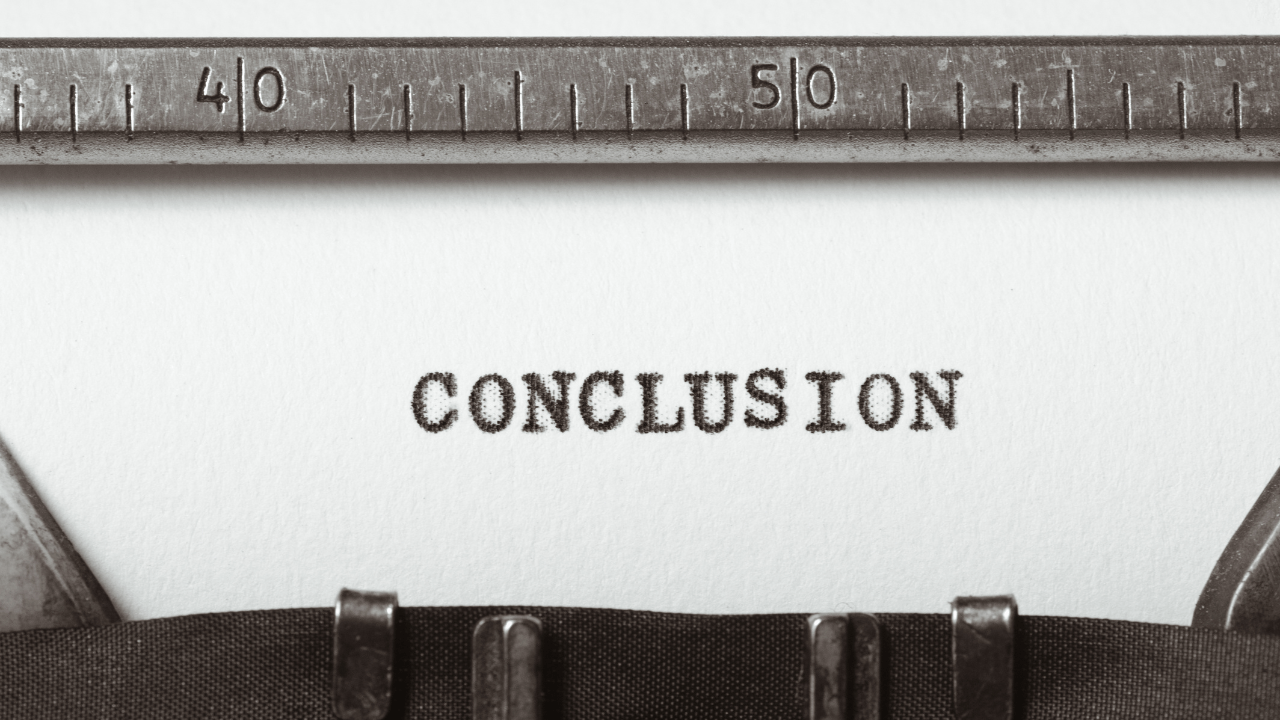 conclusionのスタンプ