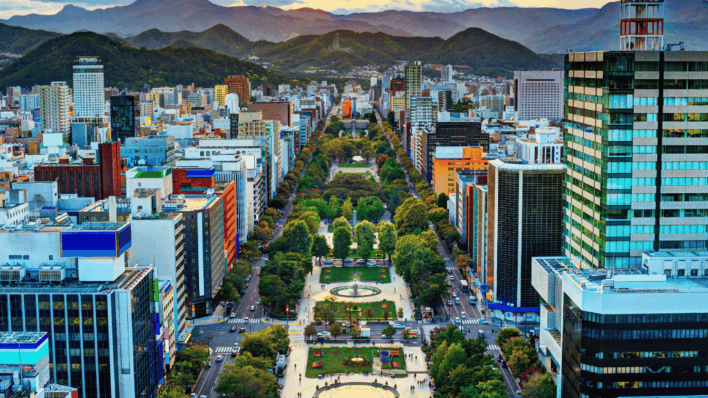 札幌市内の風景
