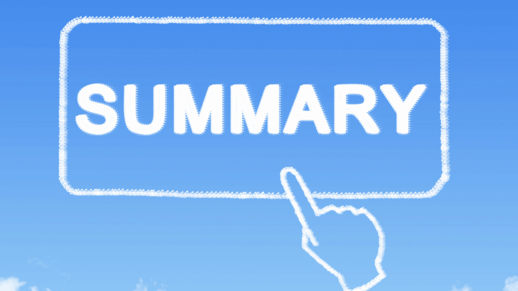 summaryの文字