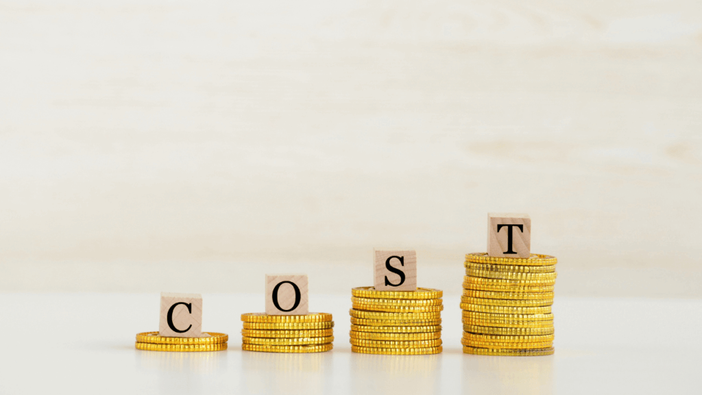 costのブロックと金貨